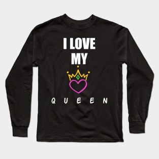 I Love My Girlfriend T-Shirt Long Sleeve T-Shirt